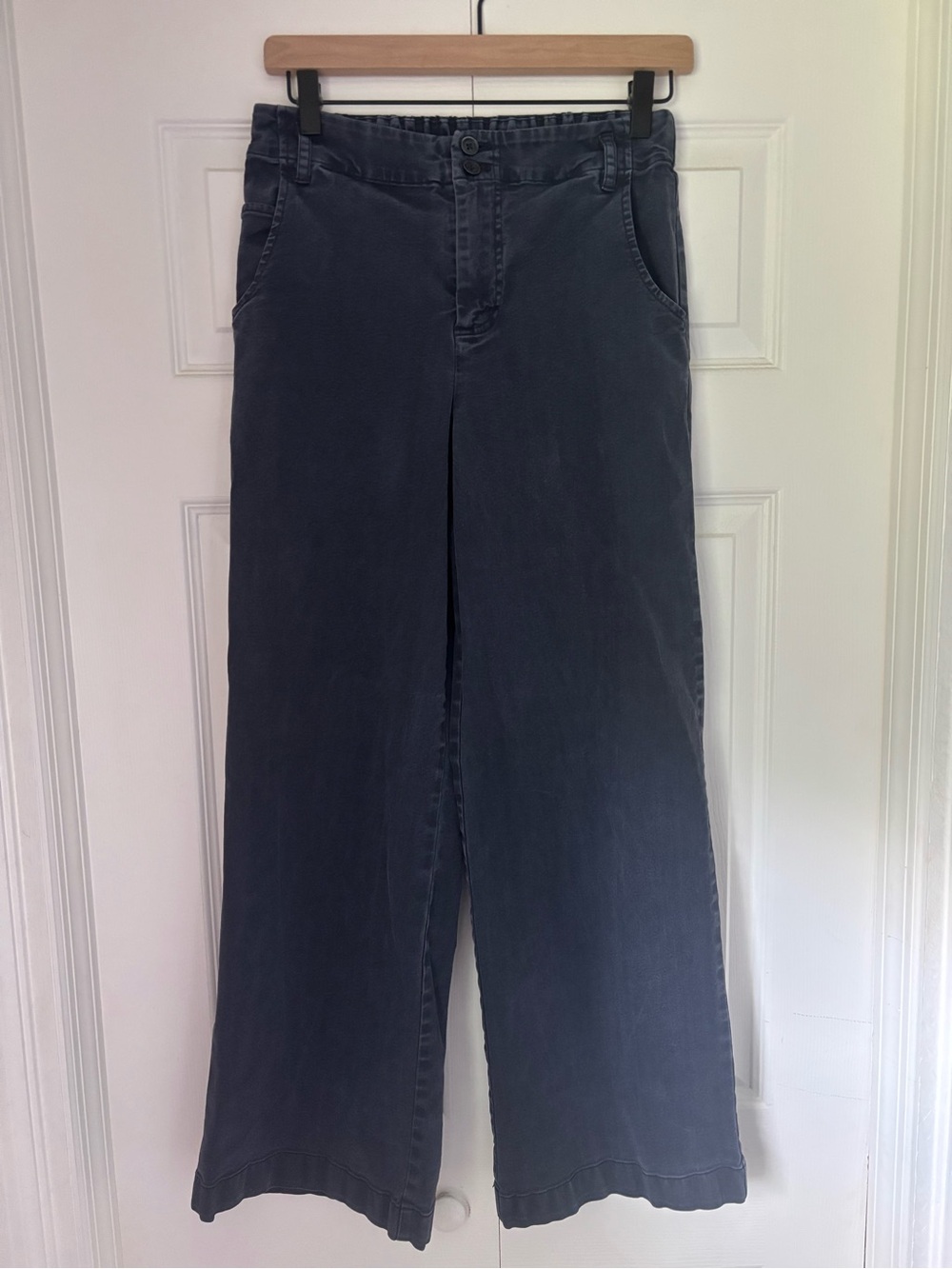 Young fabulous broke Wide Leg pants - Slate Blue